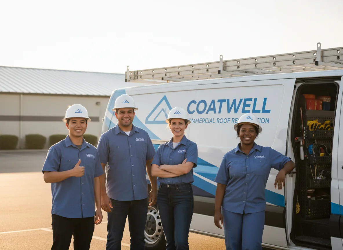 Commercial roof coating company in Parnell, IA
